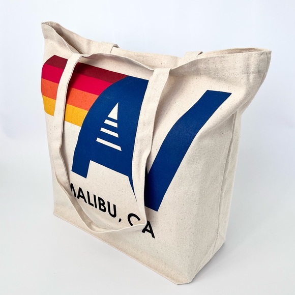 Aviator Nation Bags Aviator Nation Canvas Tote Bag Malibu Ca New